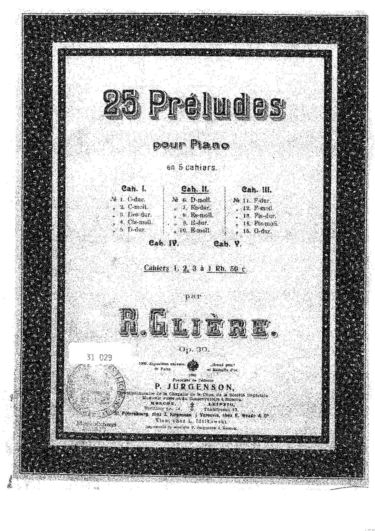 25 Preludes - Page 1