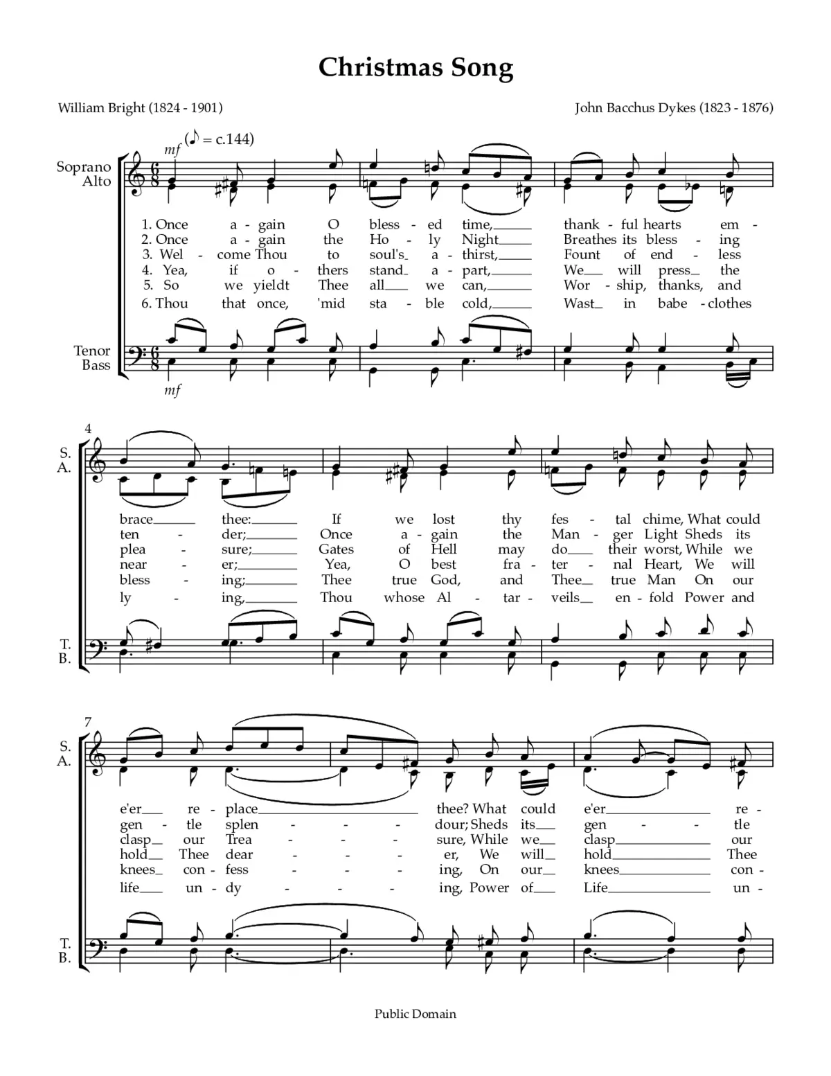 Christmas Song - Page 1
