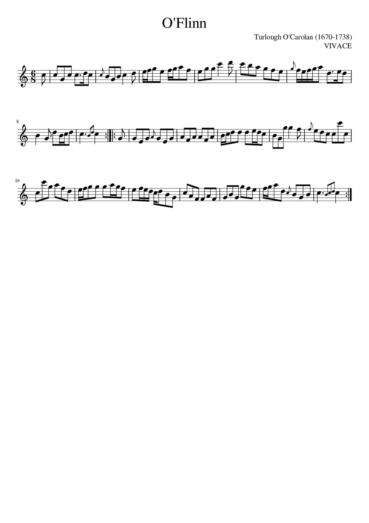 O'Flinn - Page 1