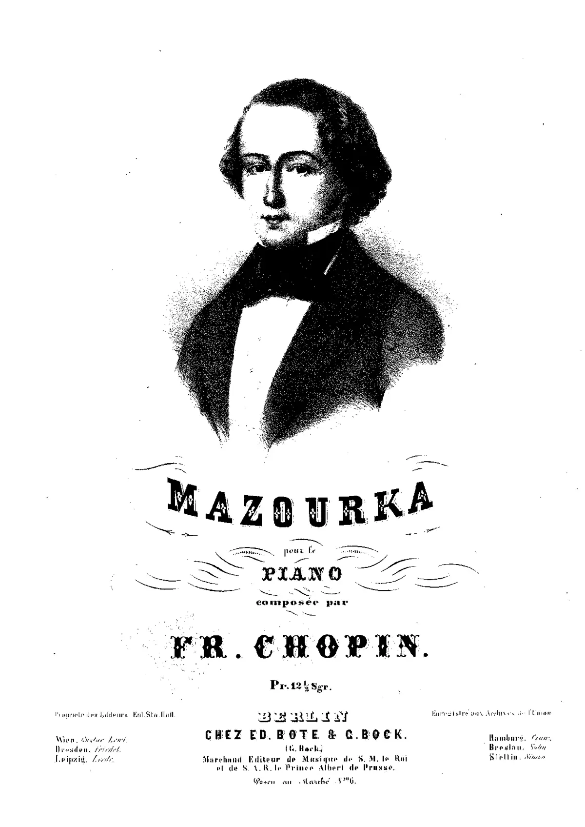 Mazurka in A minor - Page 1