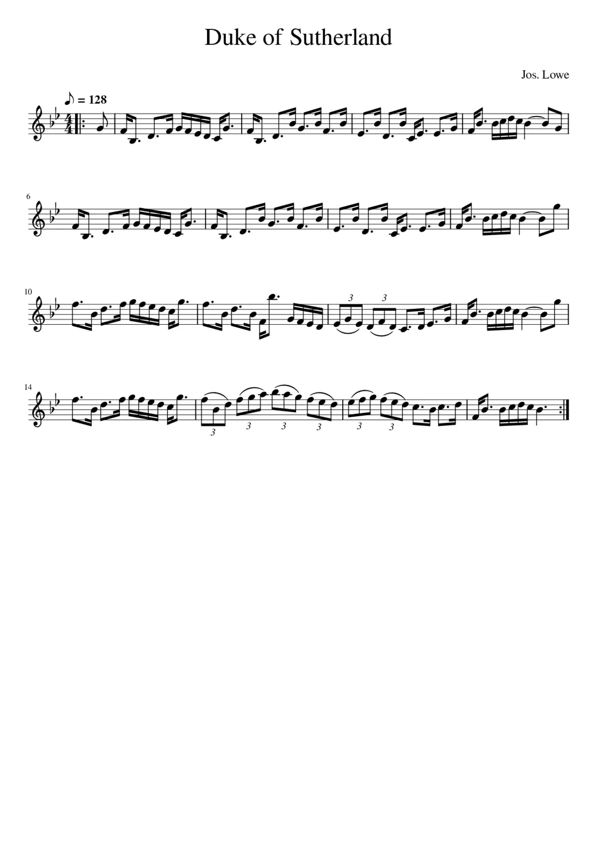 Duke of Sutherland - Page 1