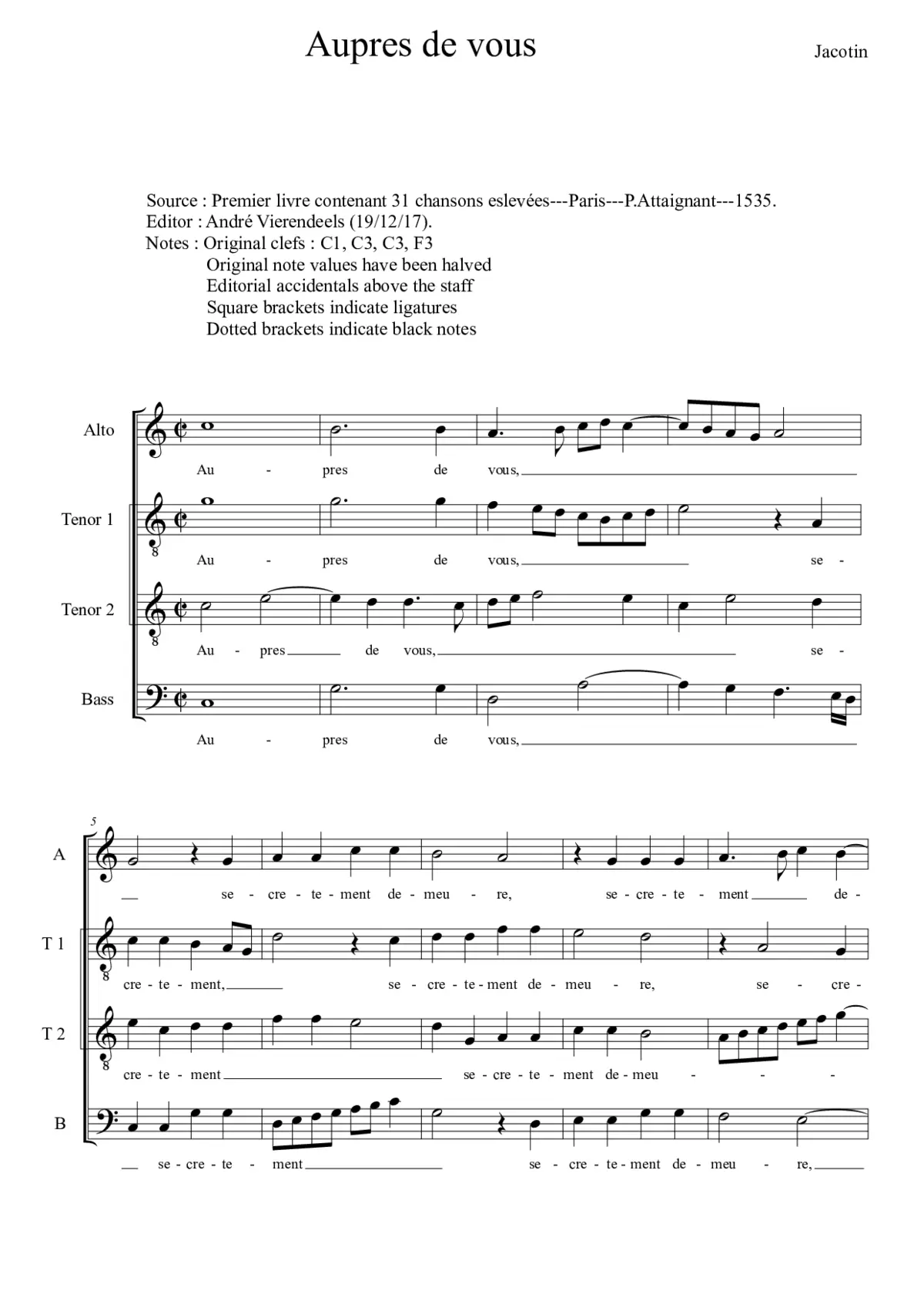 Auprès de vous - Page 1