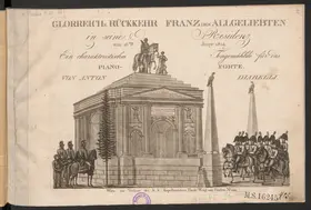 Glorreiche Rückkehr Franz des Allgeliebten in seine Residenz am 16ten Juny 1814