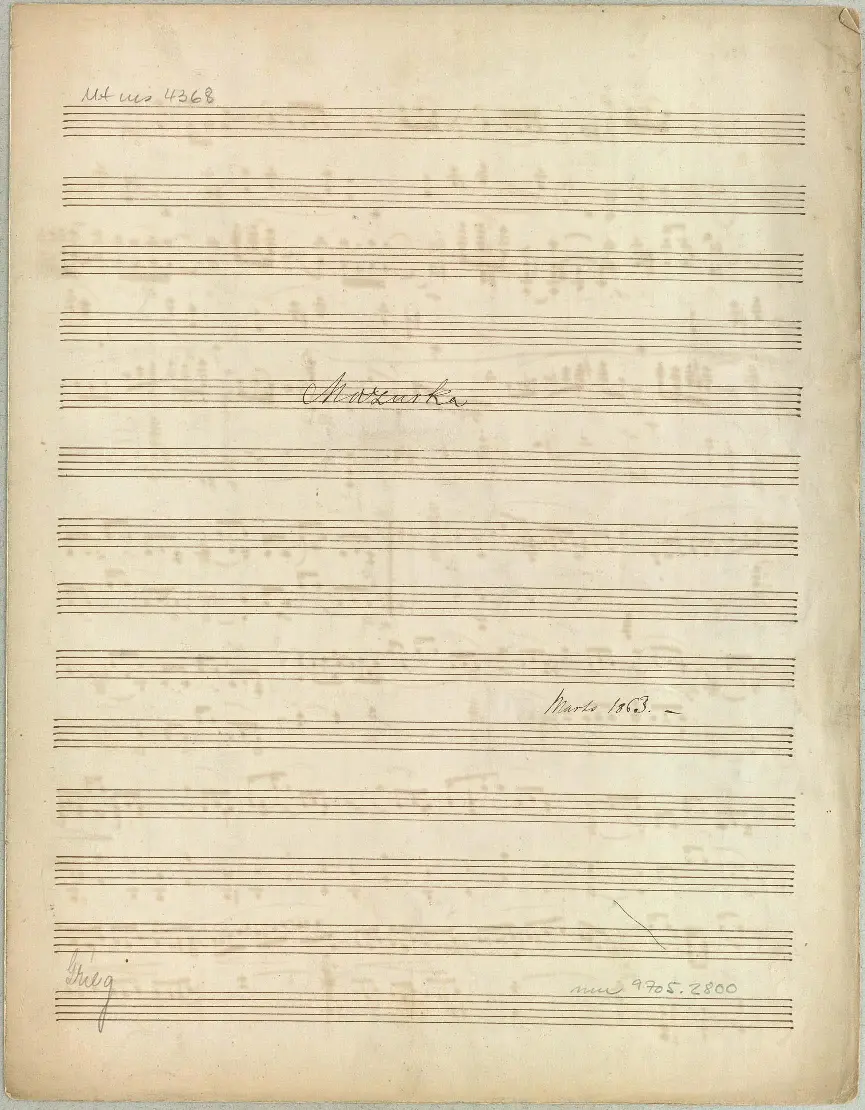 4 Piano Pieces - Page 1