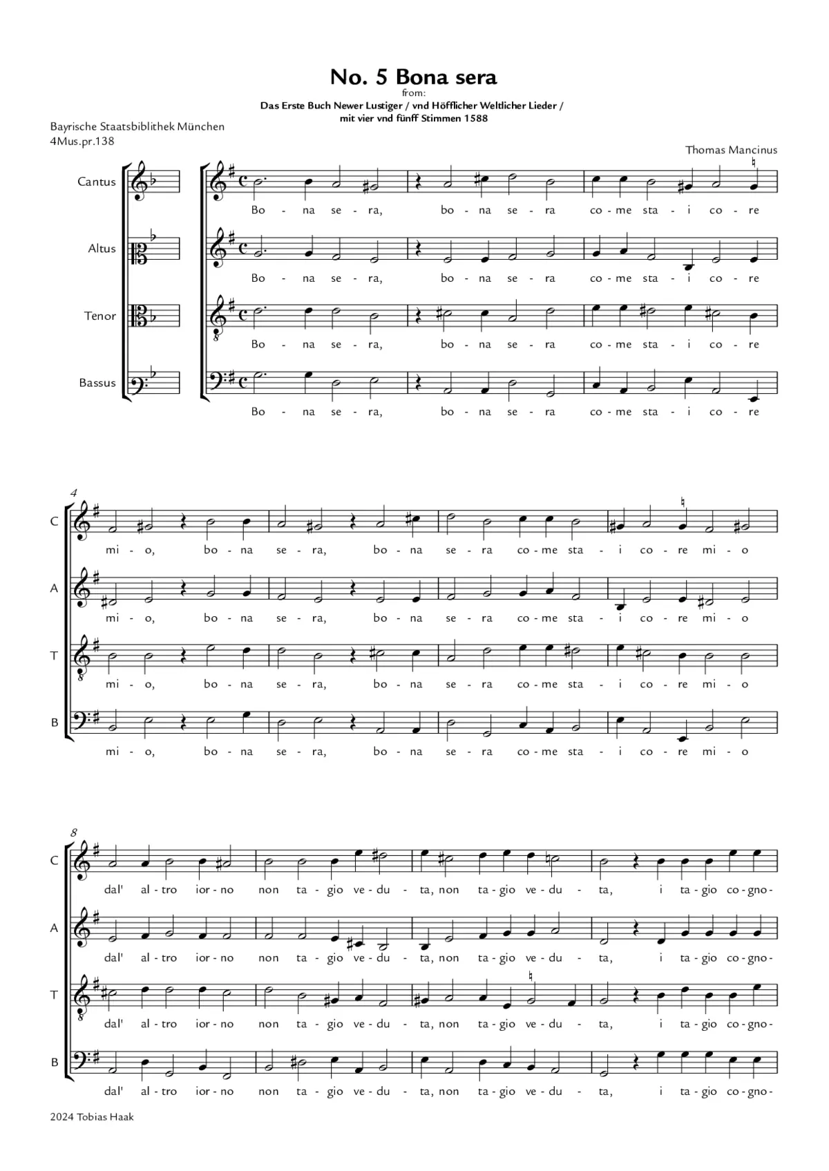 Bona sera - Page 1