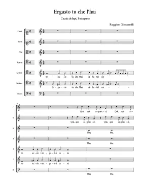 Ergasto tu che l'hai