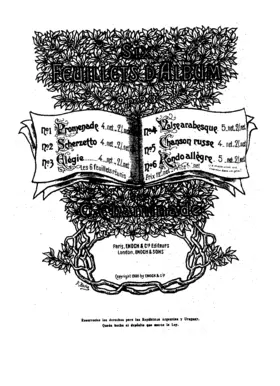 Six feuillets d'album