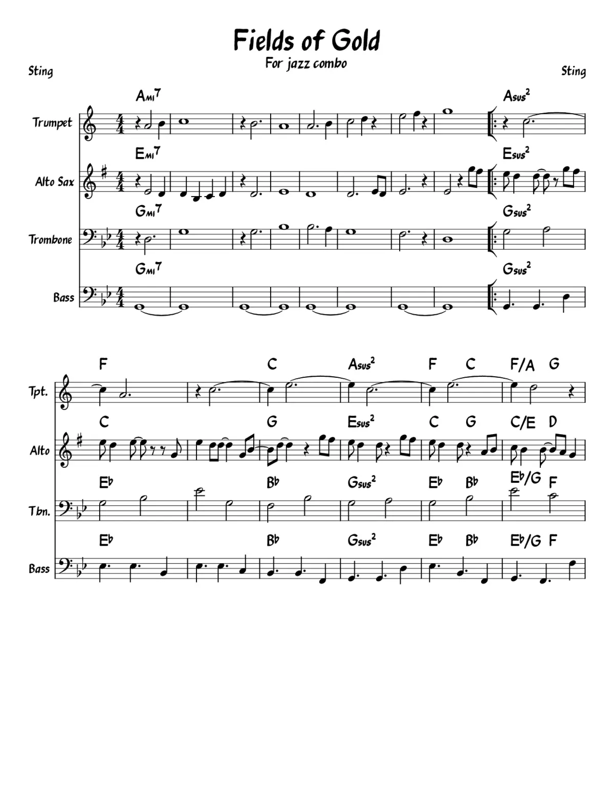 fields of gold - Page 1