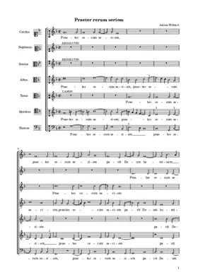 Praeter rerum seriem