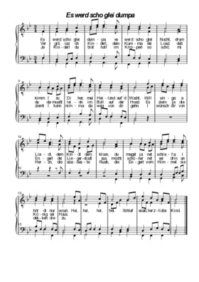 Es werd scho glei dumpa