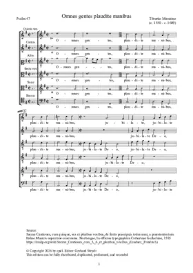 Omnes gentes plaudite manibus