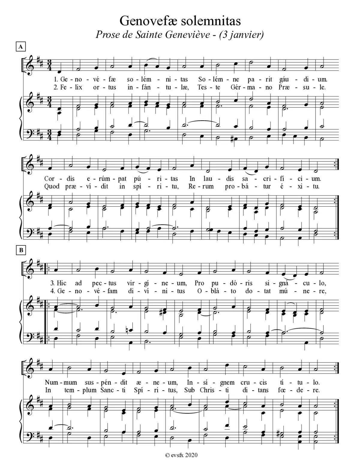 Genovefæ solemnitas - Page 1