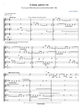 O Jesus, quicken me