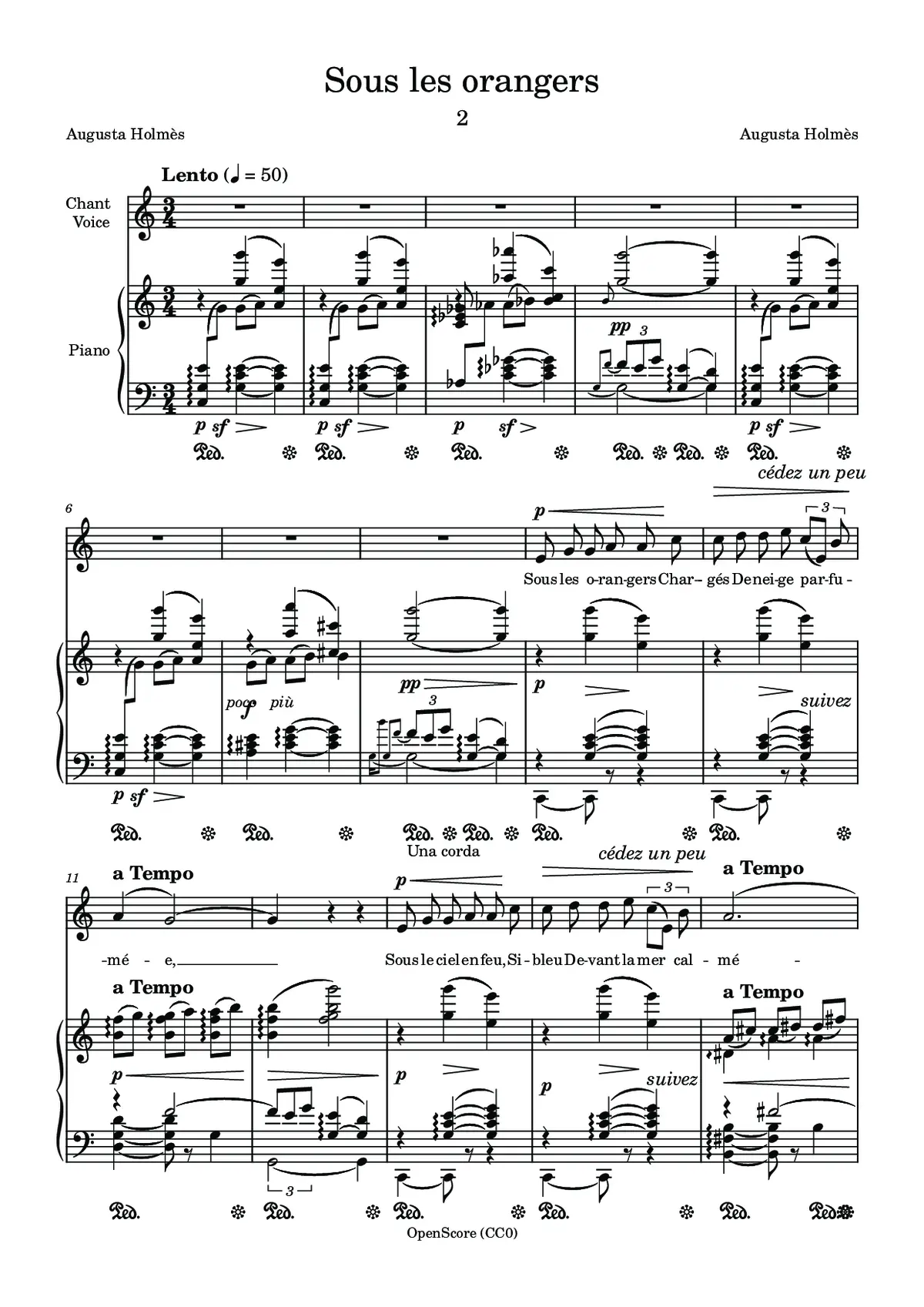 Sous les orangers - Page 1