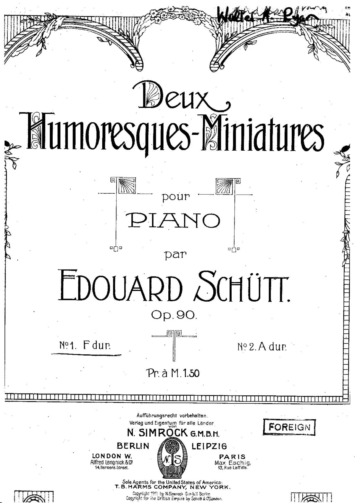 2 Humoresques-Miniatures - Page 1