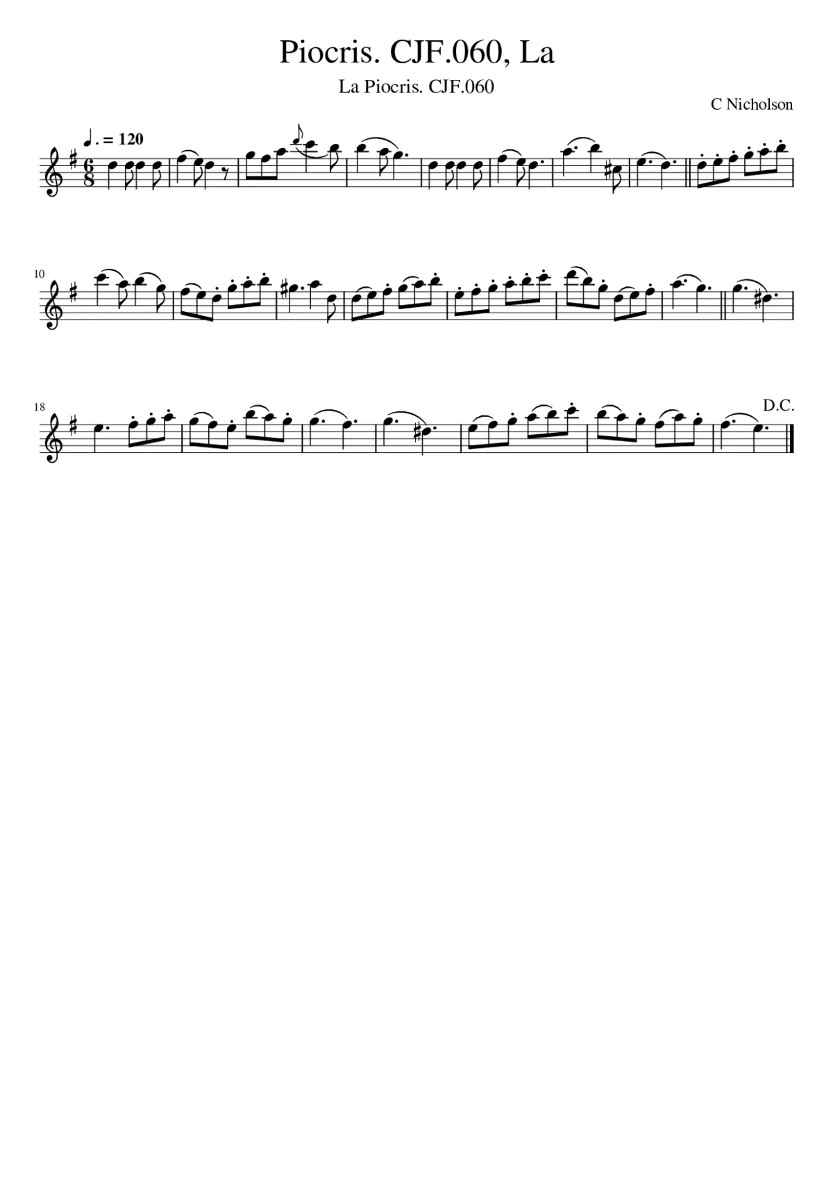 Piocris. CJF.060 La - Page 1