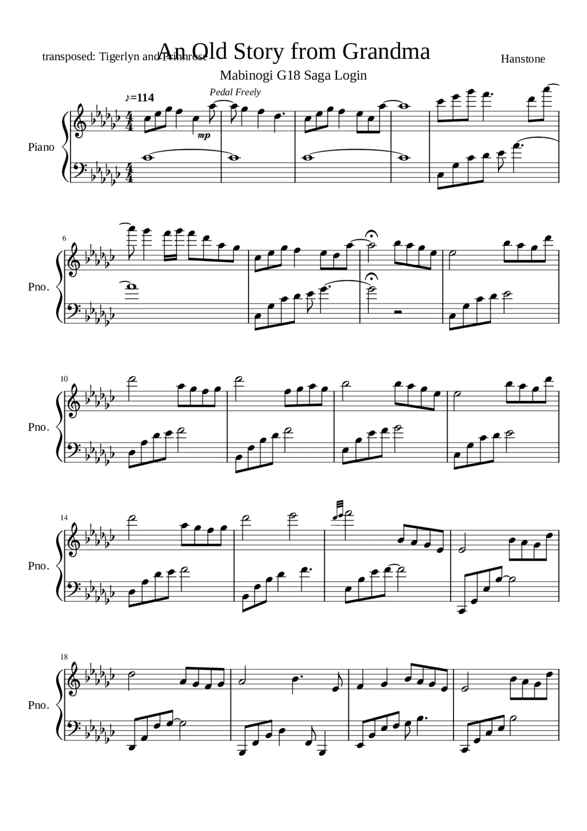 nexon - an old story from grandma - Page 1