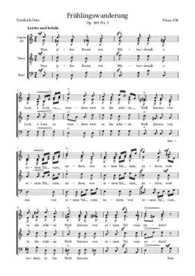 Frühlingswanderung, Op. 369, No. 3
