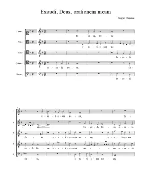 Exaudi, Deus, orationem meam