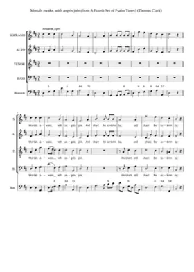 Mortals awake with angels join