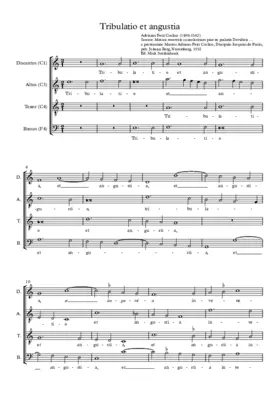 Tribulatio et angustia