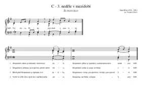 C - 3. neděle v mezidobí
