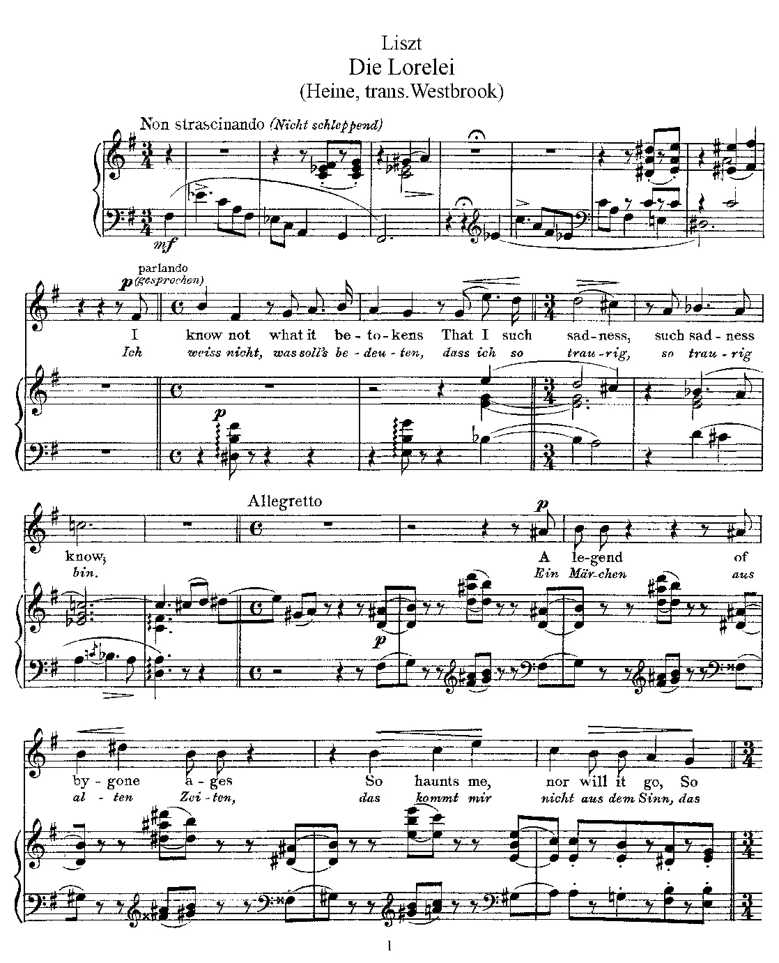 Die Loreley - Page 1