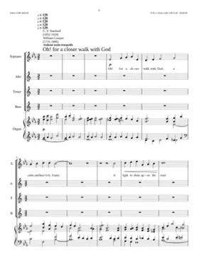 Hymn (after a song of Wisdom) - Oh for a closer walk with God