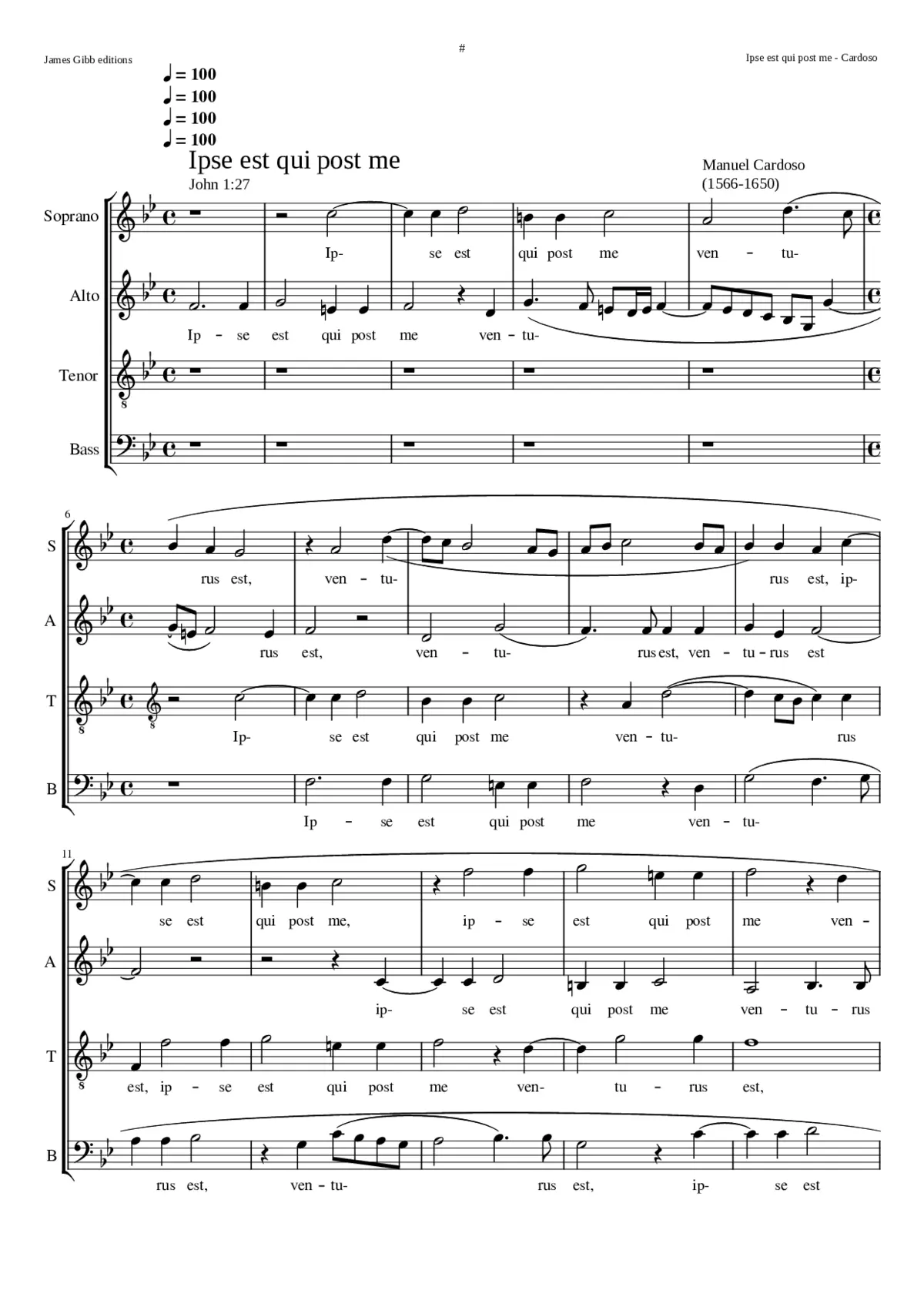 Ipse est qui post me - Page 1