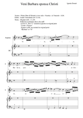 Veni Barbara sponsa Christi