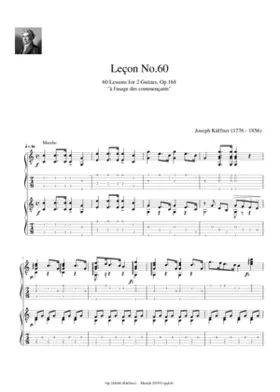60 Lessons for 2 Guitars Op.168