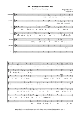 Quam pulchra es amica mea