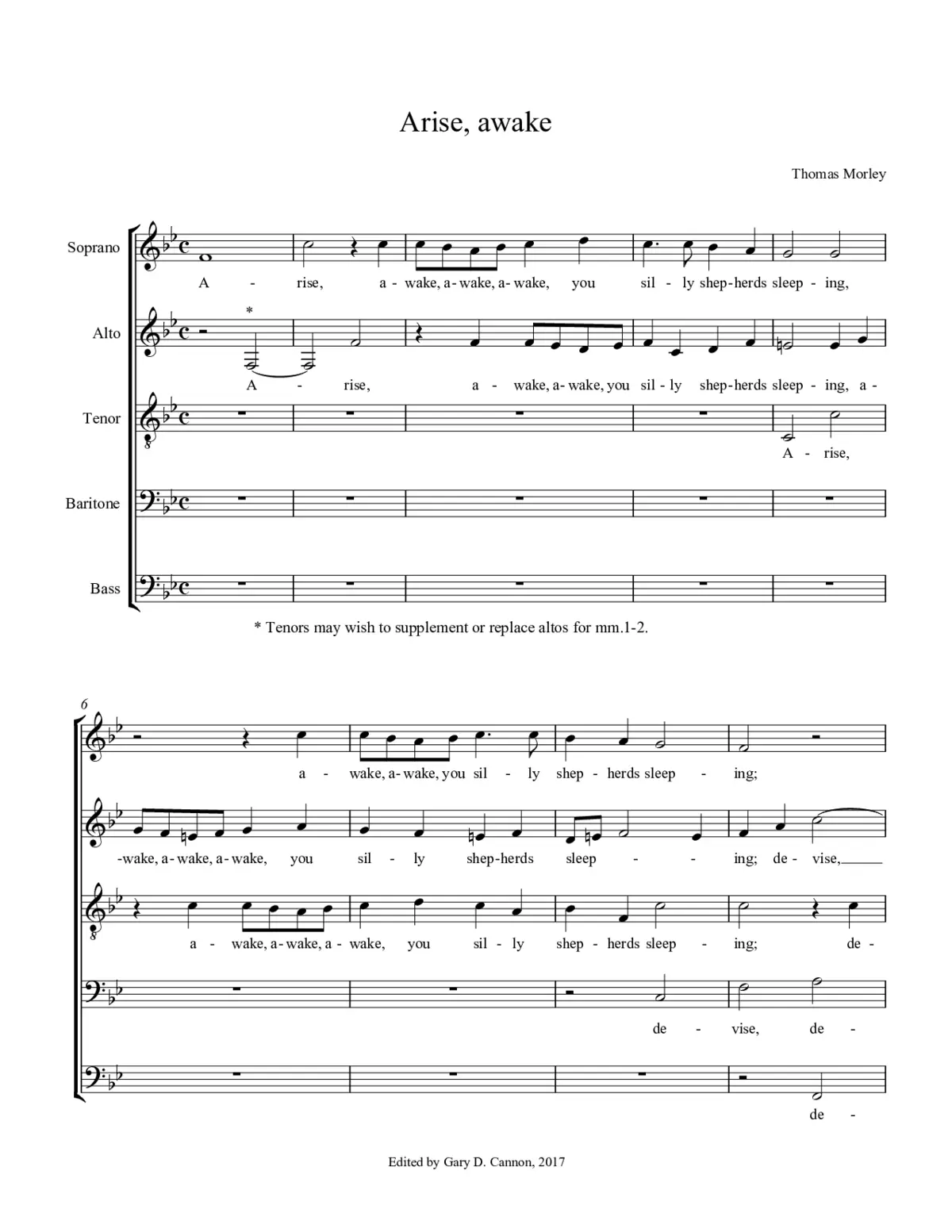 Arise, awake - Page 1