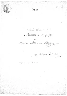 Violin Sonata in {{Key