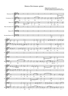 Musica Dei donum optimi