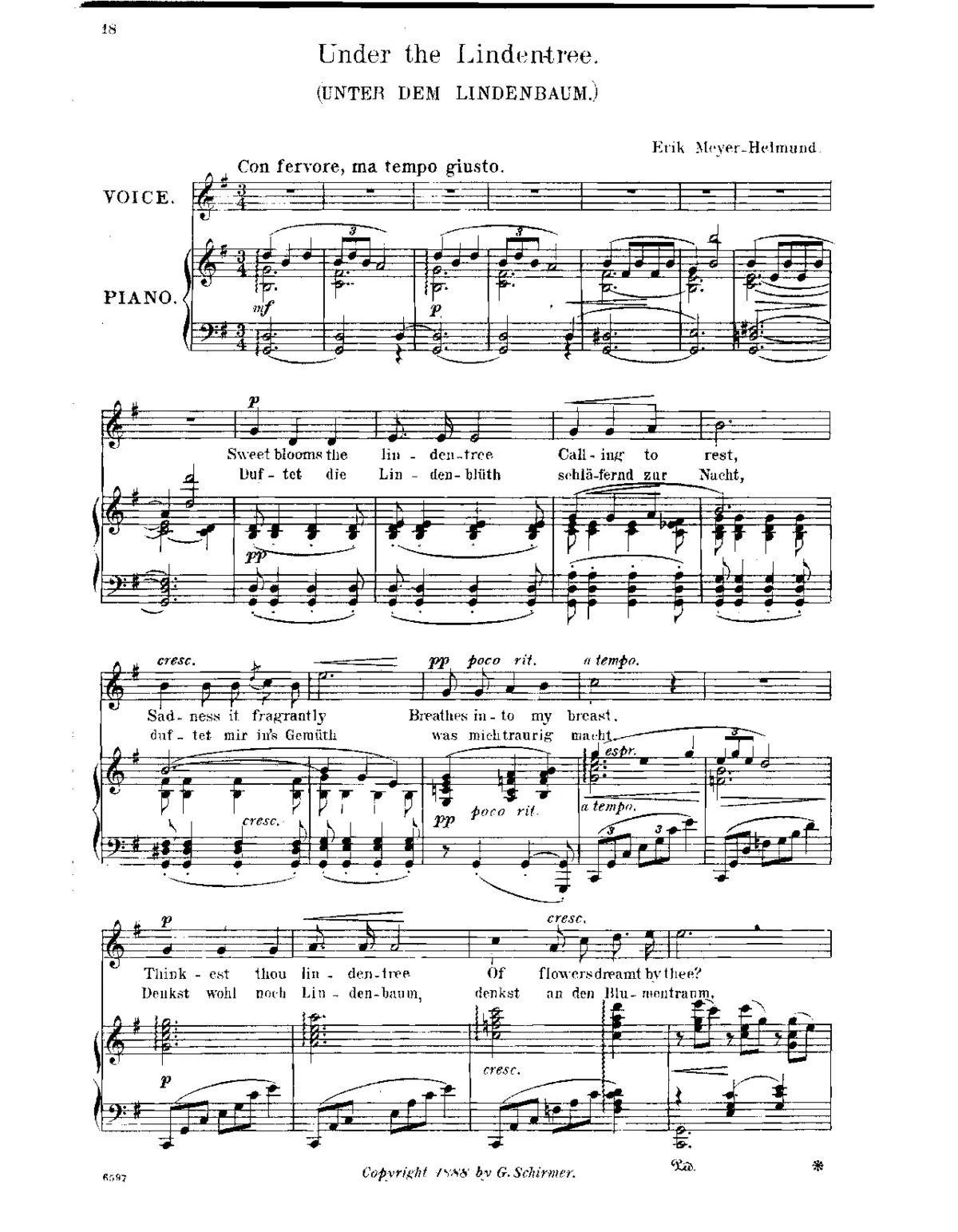Drei Lieder - Page 1