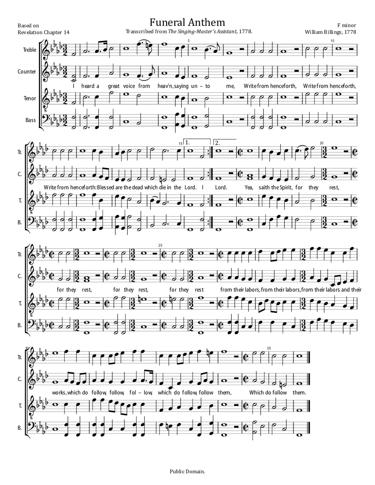 Funeral Anthem - Page 1