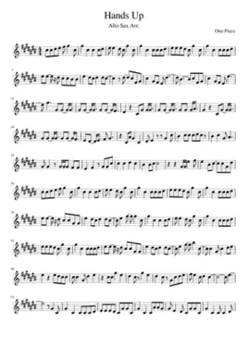 one piece - Hands Up