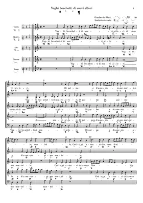 Vaghi boschetti di soavi allori