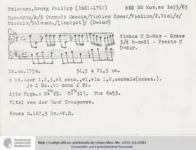 Concerto for Violin and 3 Horns