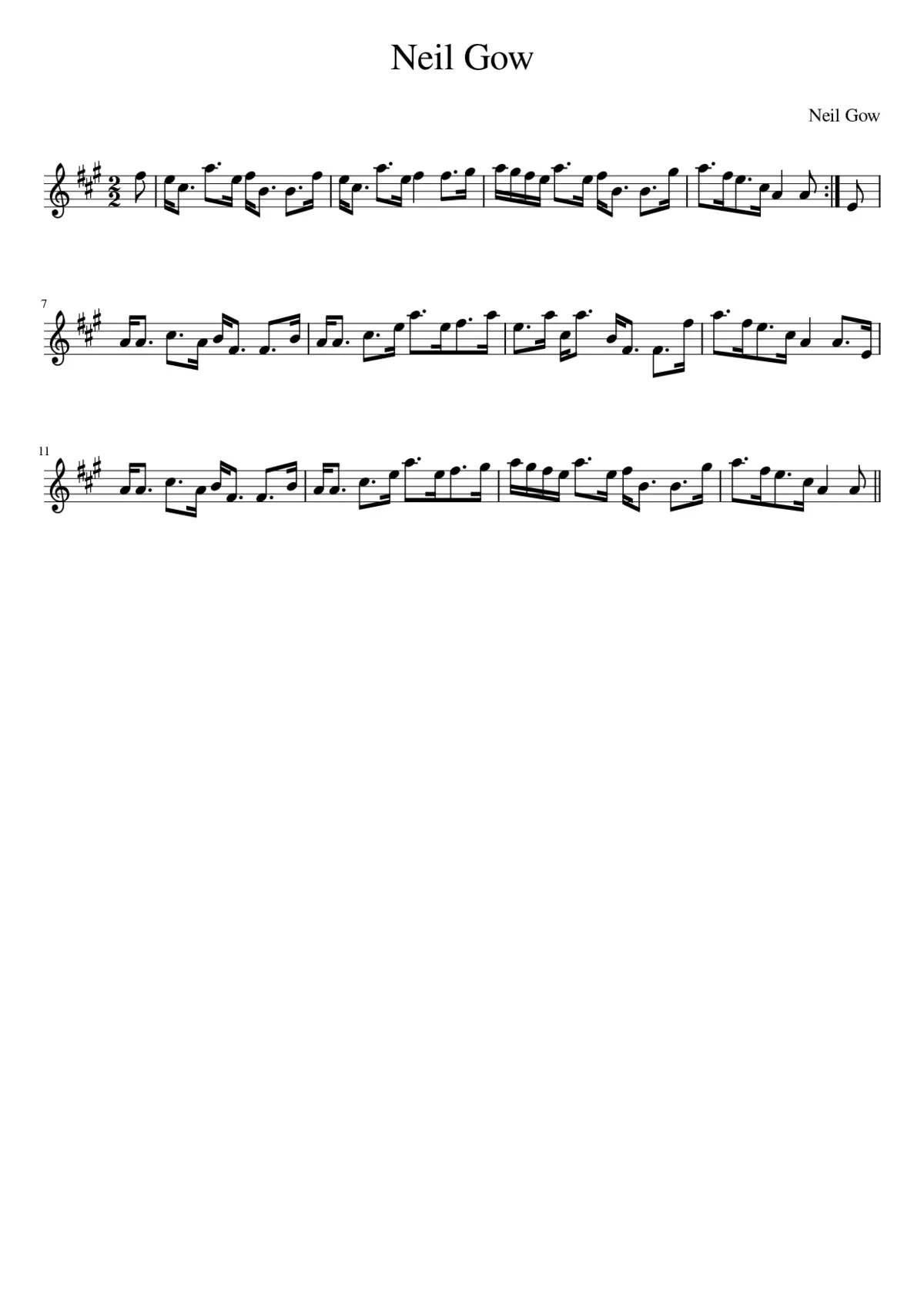 Neil Gow - Page 1