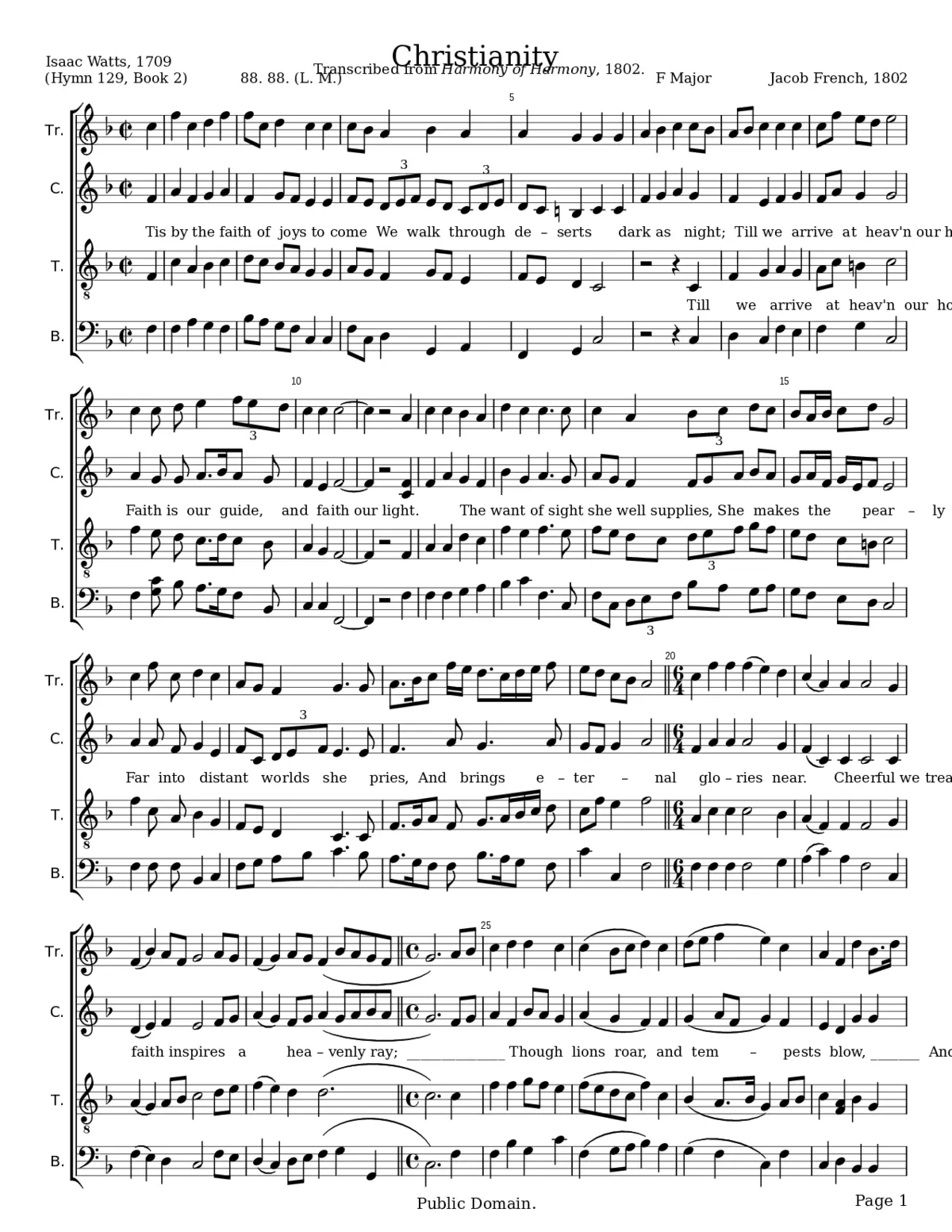 Christianity - Jacob French - Page 1