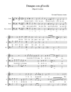 Dunque con gl'occhi