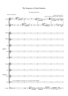 Sequence of Saint Dominic