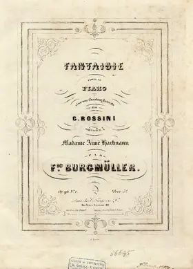 Fantaisie et valse brillante sur des motifs de Rossini