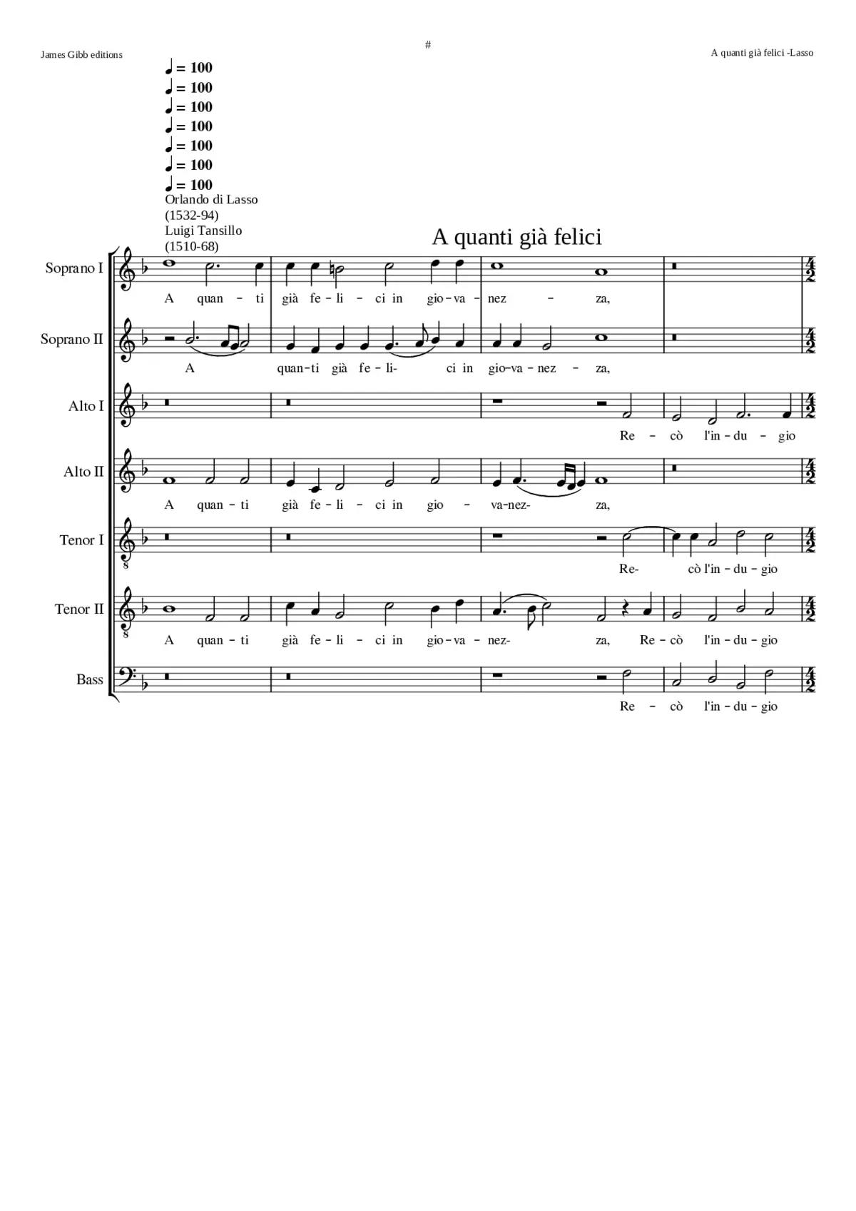 A quanti già felici - Page 1