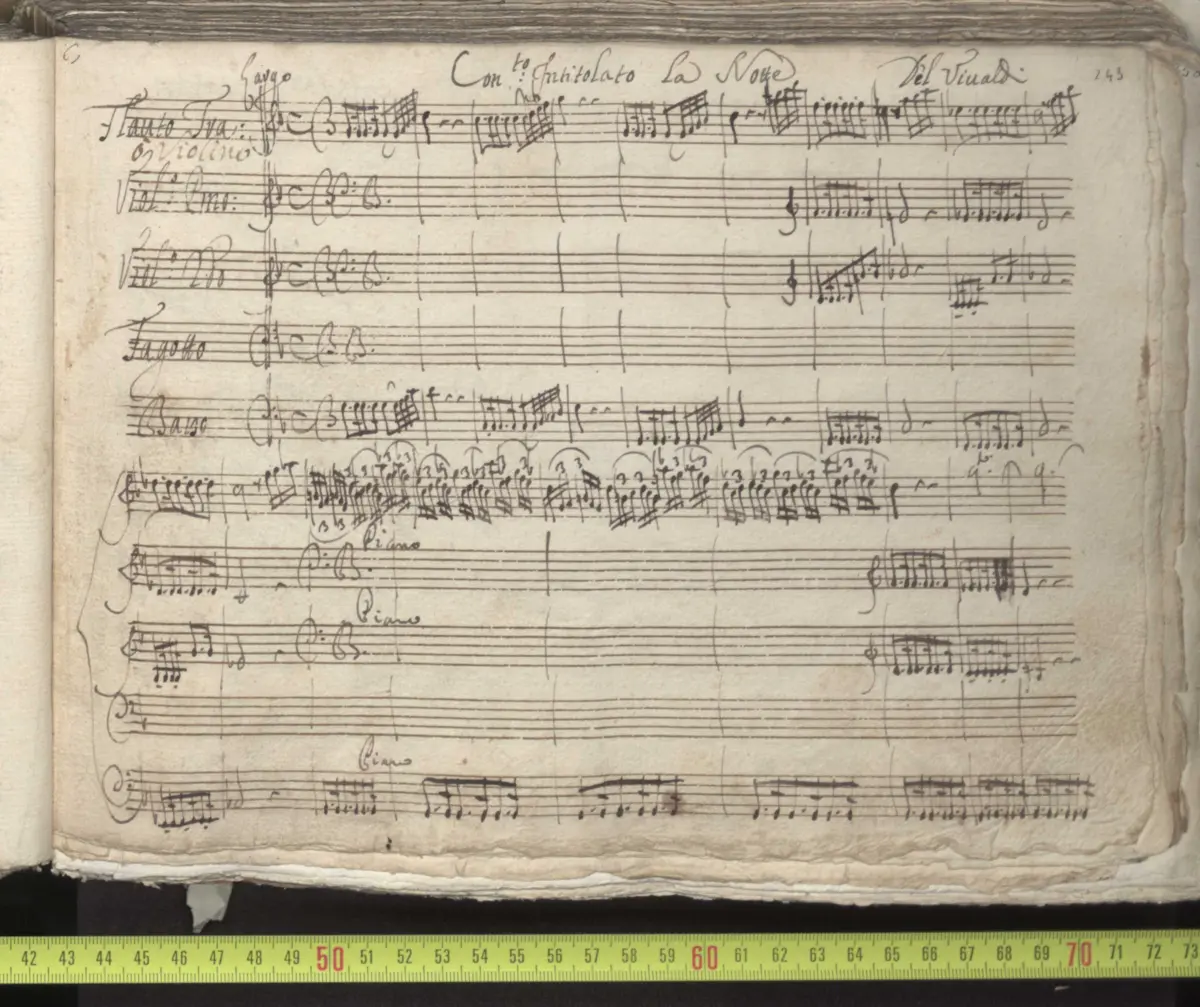 Chamber Concerto in G minor - Page 1