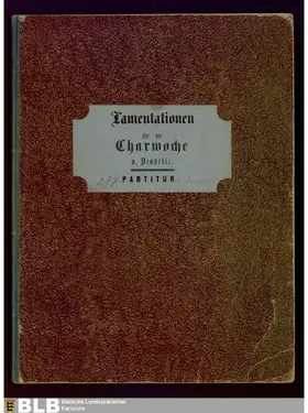 Lamentationen für die Karwoche
