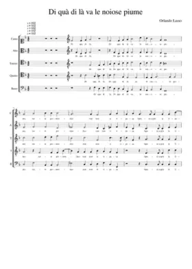 Di quà di là va le noiose piume