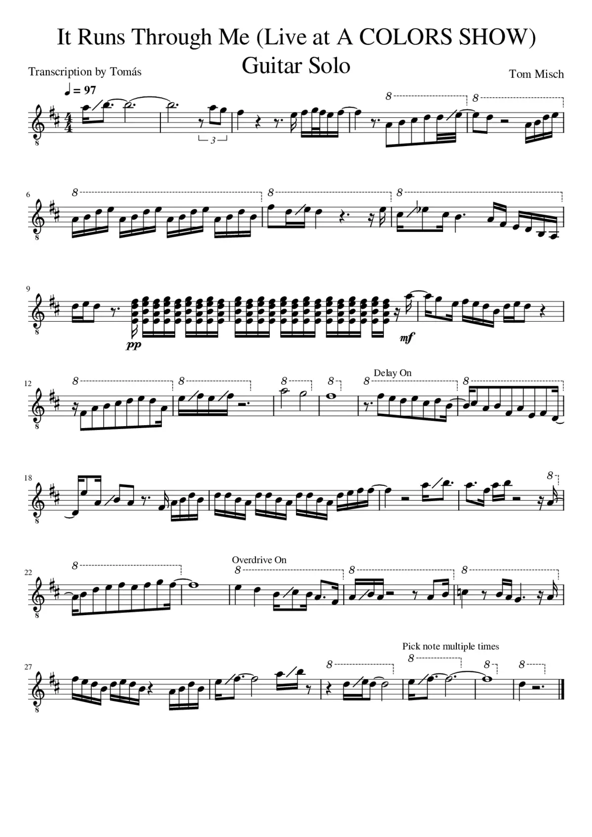 it runs through me - Page 1